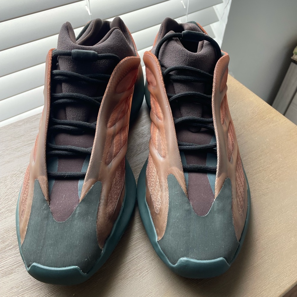 adidas Yeezy Boost 700 V3 Copper Fade Men's Sneakers in Black and Orange
